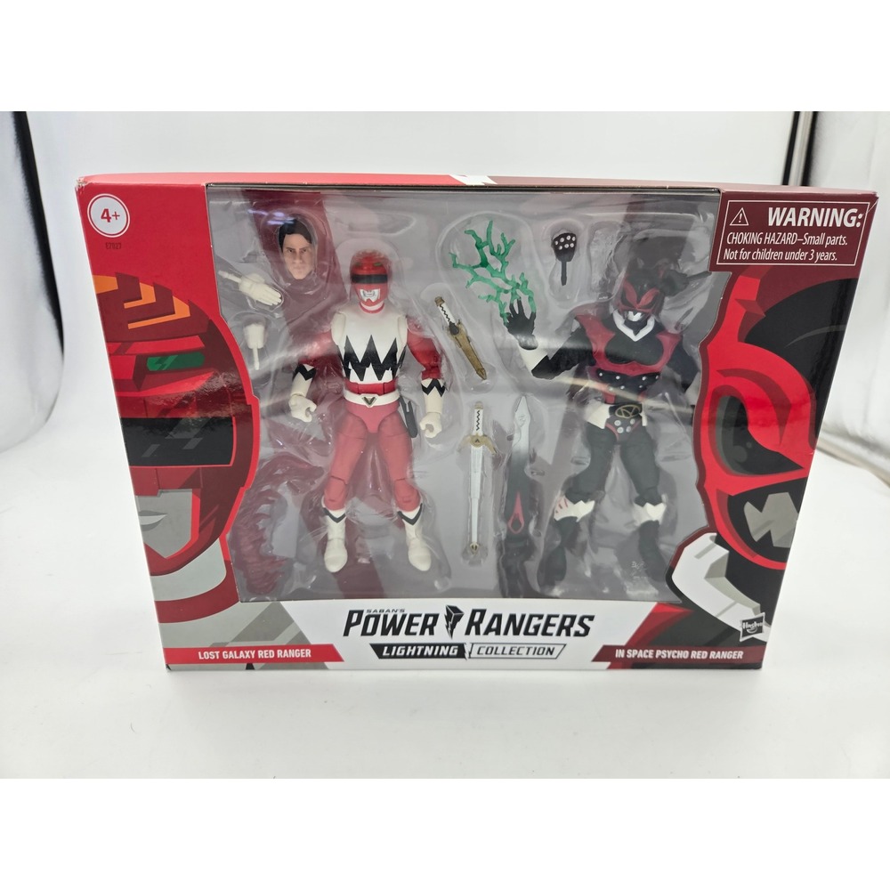 Power Rangers Lightning Collection Lost Galaxy Red Psycho Red Ranger 2-Pack NEW